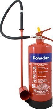 metal powder fire extinguisher
