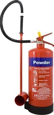 powder fire extinguisher