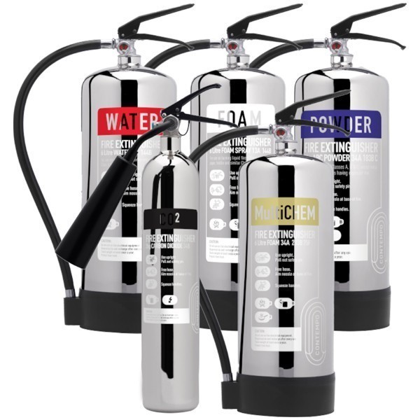 Buy Chrome Fire Extinguishers > Designer Fire Extinguishers