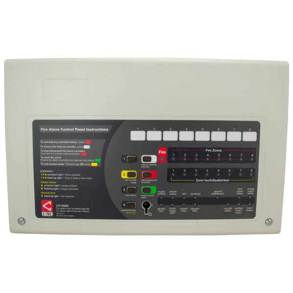 FM4000E Wireless Fire Alarm Control Panel 8 Zones 