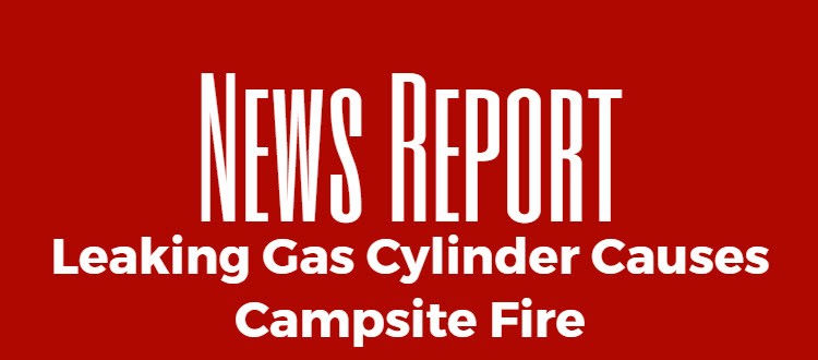 gas cylinder fire