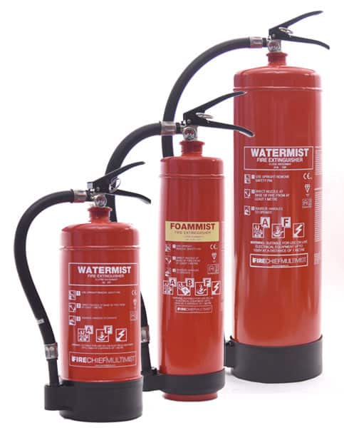 Water Mist Fire Extinguishers