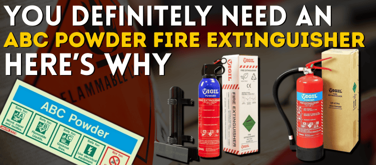 Learn about the all-encompassing usefulness of the ABC Powder Fire Extinguisher