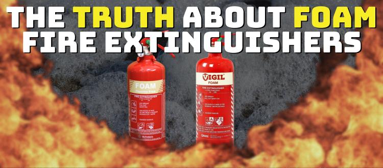 The Truth About Foam Fire Extinguishers
