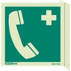 Wall Mount First Aid Telephone 4392FS