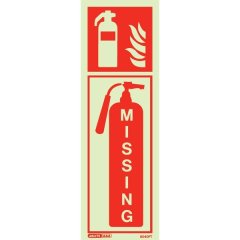 Fire Extinguisher Missing 6040