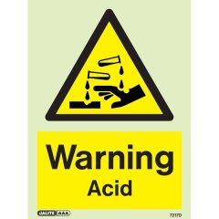 Warning Acid 7217