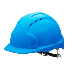 blue jsp evo2 safety helmet slip-ratchet 