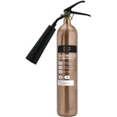 Shop our antique copper 2kg CO2 fire extinguishers, ideal for modern bars, shops and restaurants