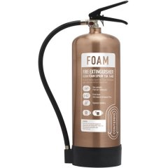 Shop our antique copper 6 litre foam fire extinguishers, ideal for modern bars, shops and restaurants