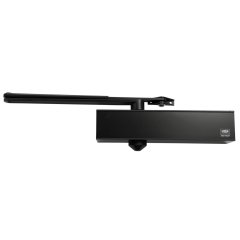 Heavy-Duty Fire Door Closer - Black