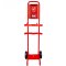 Budget Double Fire Extinguisher Trolley with call point alarm