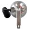 Chrome 2kg CO2 Fire Extinguisher Top
