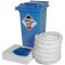 120 Litre Wheeled Spill Kit - Oil & Fuel - Blue Bin