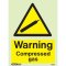 Warning Compressed Gas 7223