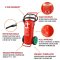 50 litre Fluorine-Free Foam Wheeled Fire Extinguisher Stainless Steel - Summary Image