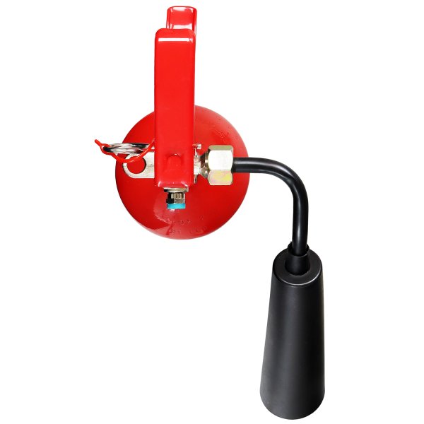 2kg CO2 Fire Extinguisher top view