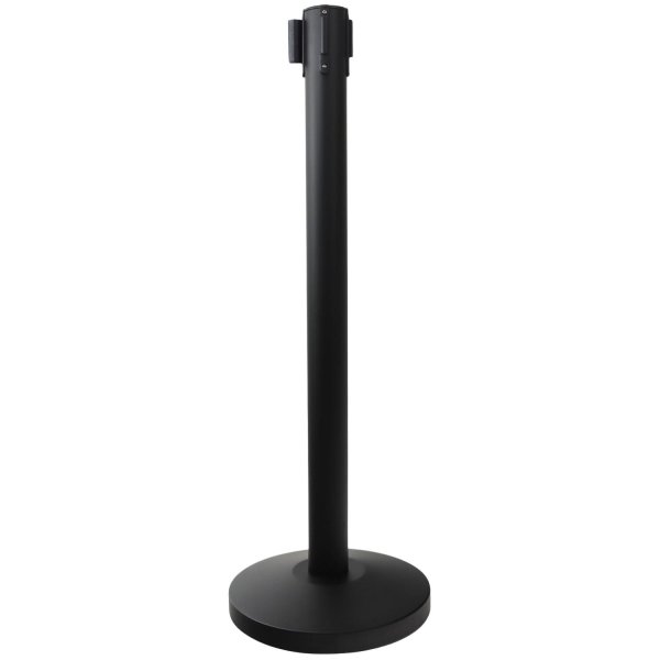Retractable Barrier Post Front