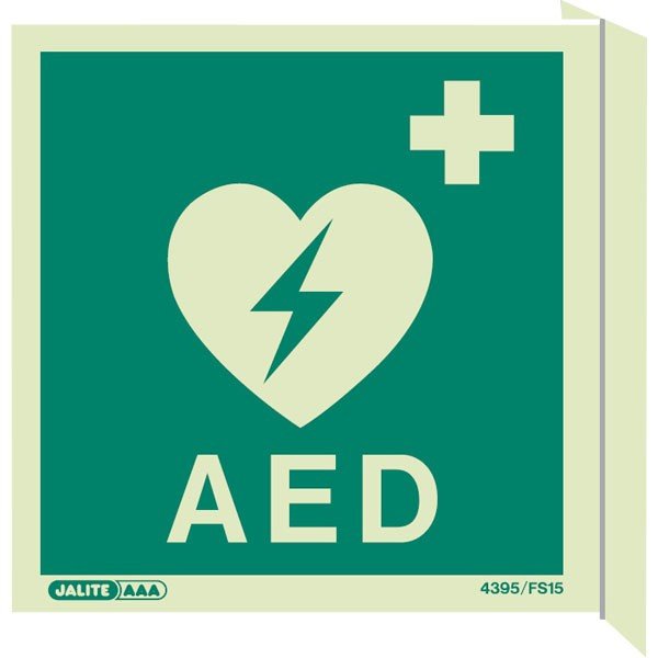 Wall Mount Emergency Defibrillator 4395