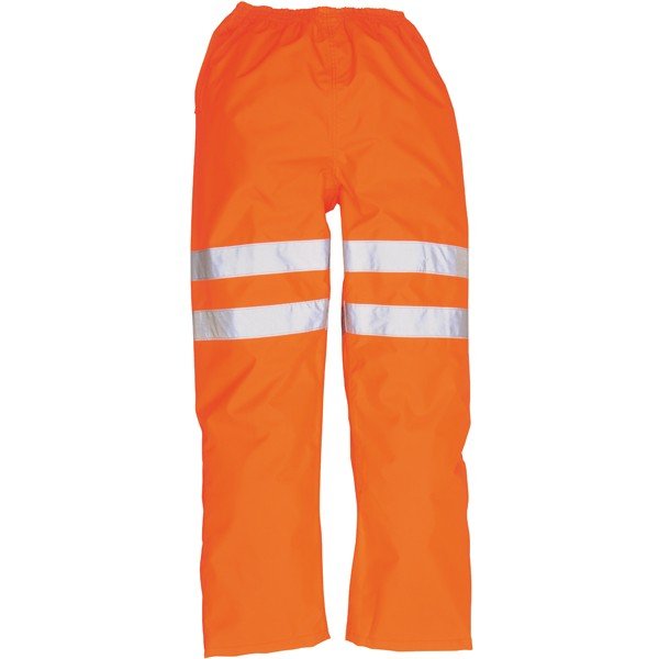 Weatherproof Hi-Vis Orange Trousers - Knee Band