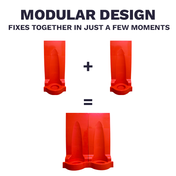 Modular Fire Extinguisher Stand