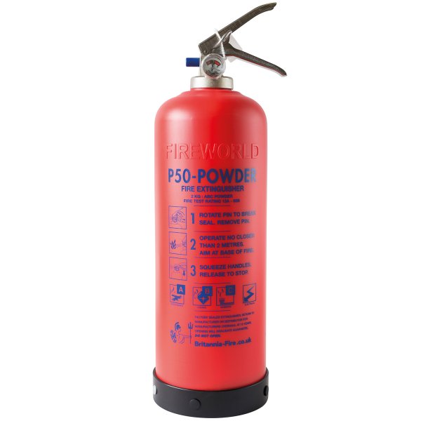 P50 Service-Free 2kg Powder Fire Extinguisher