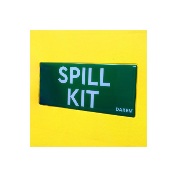 Spill Kit Cabinet - Yellow feature