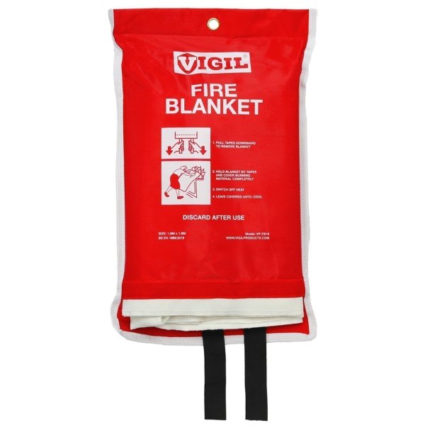 1.8m x 1.8m Fire Blanket - Open